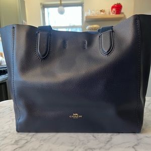 COACH DERBY TOTE F58660 Navy Blue
